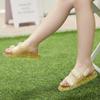 Crystal Children's Shoes, Boys and Girls, Small and Medium-sized Children, Candy Colored Flat Sandals, Roman Shoes, Children's Shoes