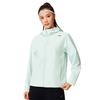 Li-Ning Solid Color Zipper Versatile Loose Hooded Windbreaker Women Outerwear AFDW102-11