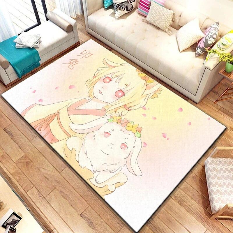 Zwölf chinesische Sternzeichen-Tiere malen Teppich für Wohnzimmer, großer Teppich, schwarzer weicher Teppich, Heimdekoration, Matten, Boho-Teppiche