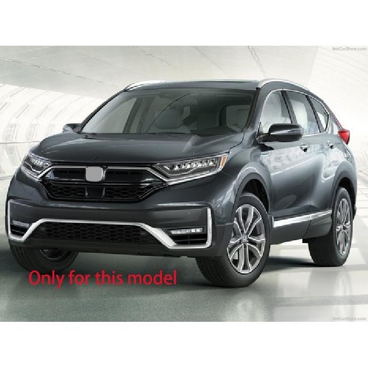 Carbonfiber Front Fog Light Lamp Cover Trim for - Honda CRV CR-V Highend