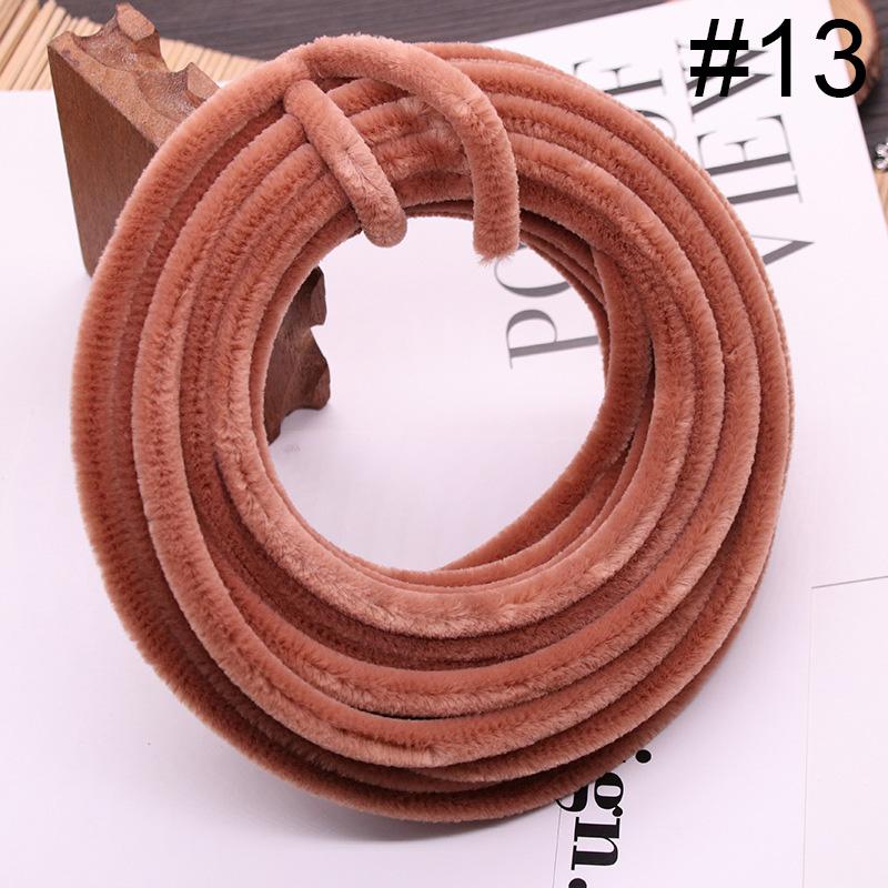 DIY Velvet Stick Flexible Handmade Twist for Hairpins Flowers Toys Wire Supplies