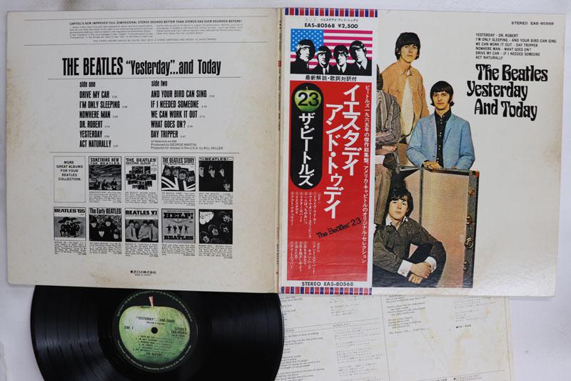 

LP Record BEATLES Yesterday And Today EAS80568 APPLE 1976 Japan Obi Rock Used