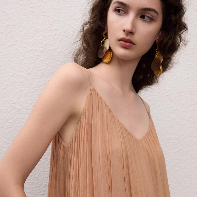 Elegant V-Neck A-Line Chiffon Camisole