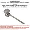 Dual-Sided Meat Tenderizer Aluminum Alloy Steak Hammer for Smashing Slapping Knocking Beef for Outdoor Picnics BBQ Kitchen Tool
