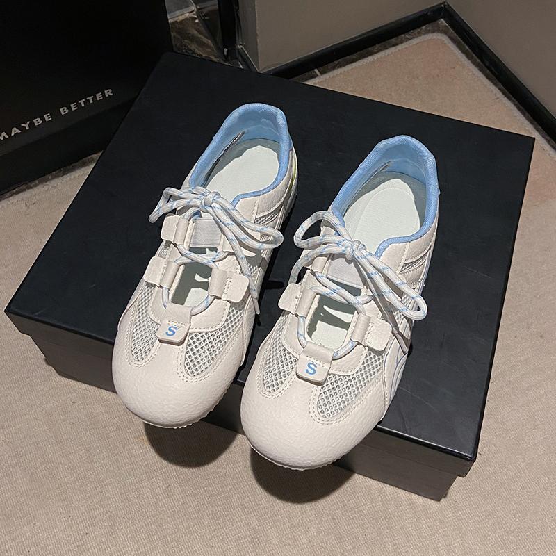 Fashion CRLAYDK Fashion Women Sneakers Hollow Out Summer Casual Tennis Platform Breathable Skate Shoes Mesh Walking Anti Slip Trainers