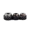 2M 3M 10T-30T High Torque 45° L/R Rotation Helical Gears Interlocking Machined Bore 180° Drive for Industrial Machinery