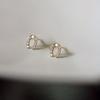 2pcs Mini Horseshoe Hoof Earrings - Hypoallergenic & Shiny, Dainty Horse Jewelry for Lovers, Perfect Birthday Anniversary Gift for Her, Sensitive Ear