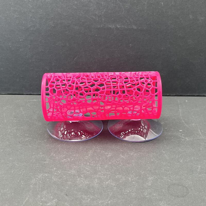 Betta Fish Rest Tunnel with Suction Cup Hollow Sleeping Tube Aquarium Small Fish Shrimp Hiding Tunnel Toy Fish Tank Decorations