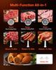Electric Meat Grinder, 2.3 kg/Min Capacity, #8 Meat Mincer with 3 Grinding Plates, 3 Sausage Stuffing Tubes & Kubbe Kit, 700W/0.77HP Sausage Stuffer