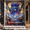 American Patriotic (14) Theme Custom Tapestry Personalized Custom Name Text Wall Hanging Tapestry Home Decor Background Cloth