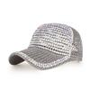 Cappellino da Baseball da Donna Completamente Ricoperto di Diamanti - Primavera/Estate B694
