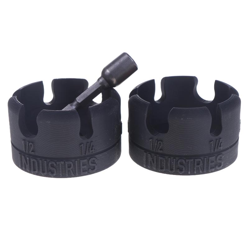 For Conduit Racks Socket Wrenches Nut Zipper Drill Attachment For Fast Nut And Bolt Removal, Nut Remover Bolt Extractor Tool