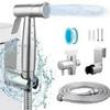 Dual Angle Valve Bidet Kit: High-Pressure Booster Spray Gun for Bathrooms