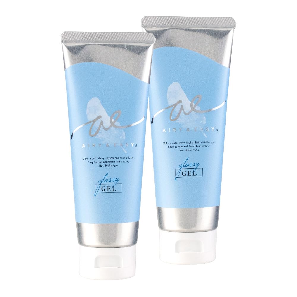 

Cosmetex Roland Airy Easy Glossy Hair Gel 100g x 2 &