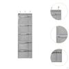 Wall Mounted Storage Bag Holder Door Hanging Pouch Organizer Rack for Wardrobe Home Decoration