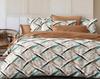 Warm flannel bedding 200x220 + pillowcases Polish 3 pieces lines stripes