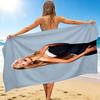 1Pc Fashionable Gown Beach Towel, Quick Dry, Multi-Use for Beach Pool Gym Yoga Home Travel, Christmas, Halloween, Xmas Gift M928298