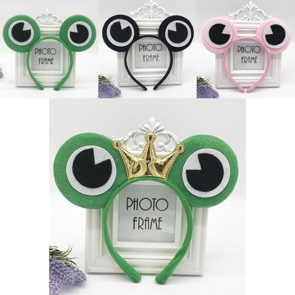 Frog Princess Hairband Kids Party Headwear Handcrafted For School Events And Plays