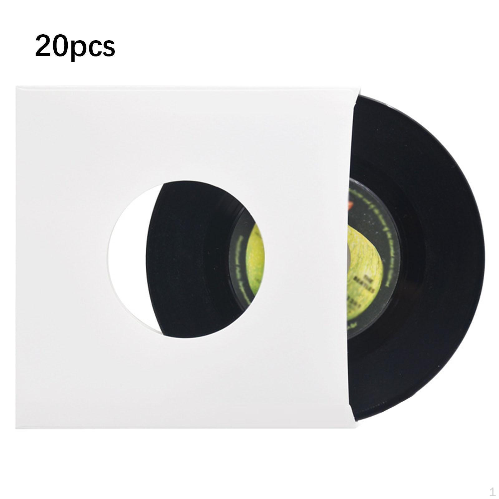 

20 шт. Защитные чехлы для внутренних бумажных конвертов, легко вставляемые отдельные записи, антистатические записи 10in Square