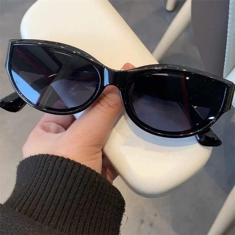 Women's Summer Sunglasses Small Frame Cat Eye Shades Retro Hip-Hop Glasses Fashion Summer Accessories