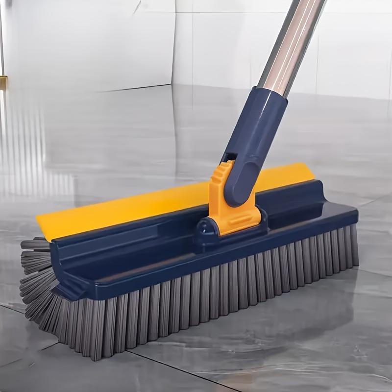Floor Scrub Brush 5 In 1 Long Handle Adjustable Wiper Broom Tools Wall Corner Floor Scrape Brush Kitchen Bathroom Cleaning Brush