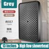 13 Inches Super Big Panel Ceiling Mounted Supercharge Shower Head Set 3 Modes High Pressure Large Flow Rainfall Bathroom Shower