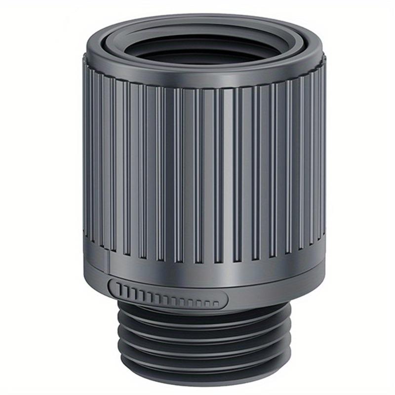 Регулятор расхода воды для душевой лейки Клапан регулировки расхода воды Ручной клапан регулировки давления потока Аксессуары для ванны чёрный