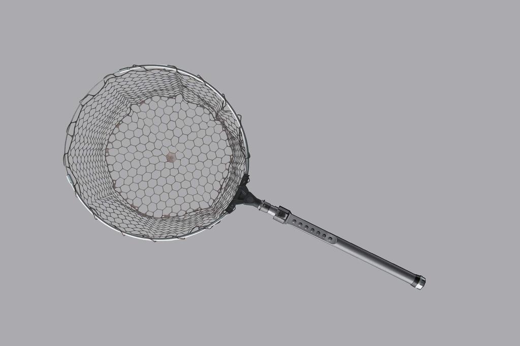 Daiichi Seiko Landing Net Auto King Frame Gunmetal Landing Net Fishing 48-160R