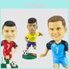 Pryskyřičná figurka fotbalové hvězdy 12 cm Domácí dekorace a ozdoba do auta Dárek pro chlapce**