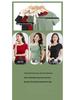 2025 Sexy Korean Off-the-Shoulder Slimming T-Shirt - Women's Cotton Short Sleeve Top