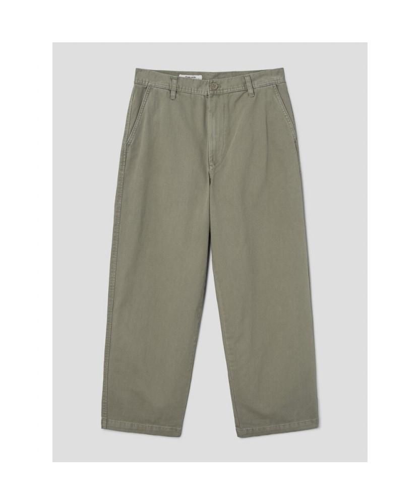 8seconds Garment Dyed Wide Tapered Fit Pants Khaki