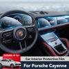 Auto Central Control Screen TPU Navigation Anti Scratch Interior Protection Film GPS Navigation For PORSCHE CAYENNE 2024
