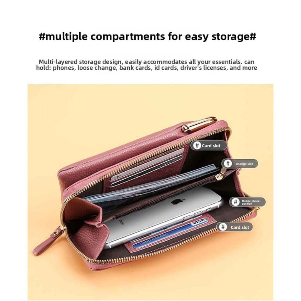 Mobile Phone Bag Women's Versatile Fashion Small Messenger Bag Multi-functional Change Bag