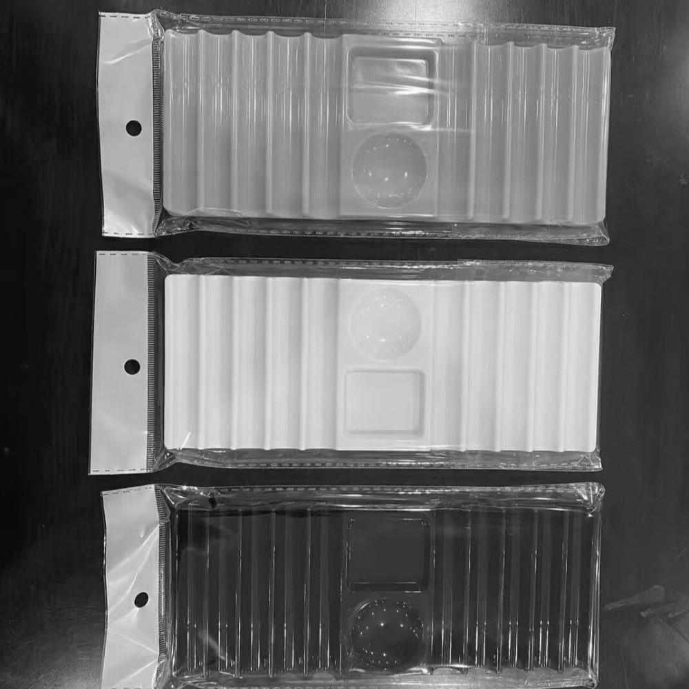 10-Compartment Plastic Pen Stand with Color Palette Nail Art Tools Holder  for Nail Art Painting