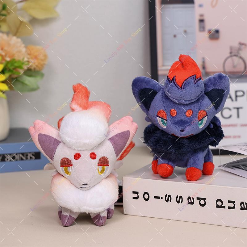 Plush Toys Anime Plushie Luminescent Phantump Gastly Stuffed Dolls Cute Duskull Lapras Geodude Hisuian Zorua Gifts