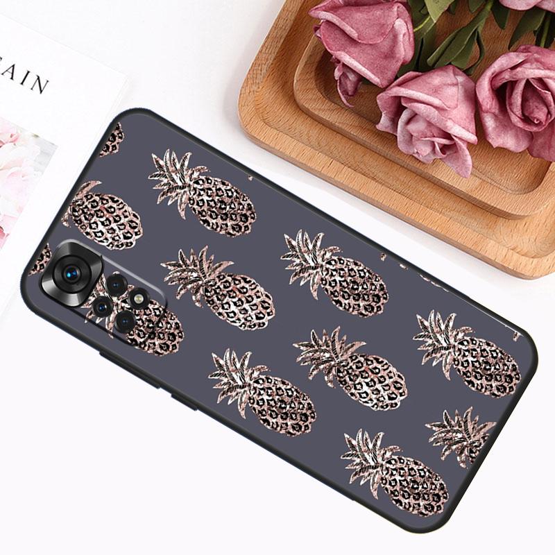 Tropical Pineapple Case For Xiaomi Redmi Note 14 Pro 13 12 11 9 10 9S 10S 11S 12S Redmi 14C 13C 10C 12C Cover