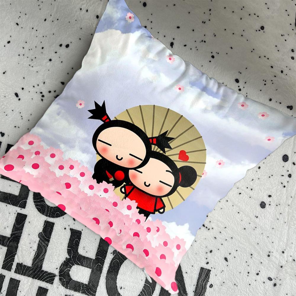 Kawaii PPuccas Pillowcase Cushion Cover x Ornamental Pillows Christmas Decoration  Personalized Gift Nordic Home