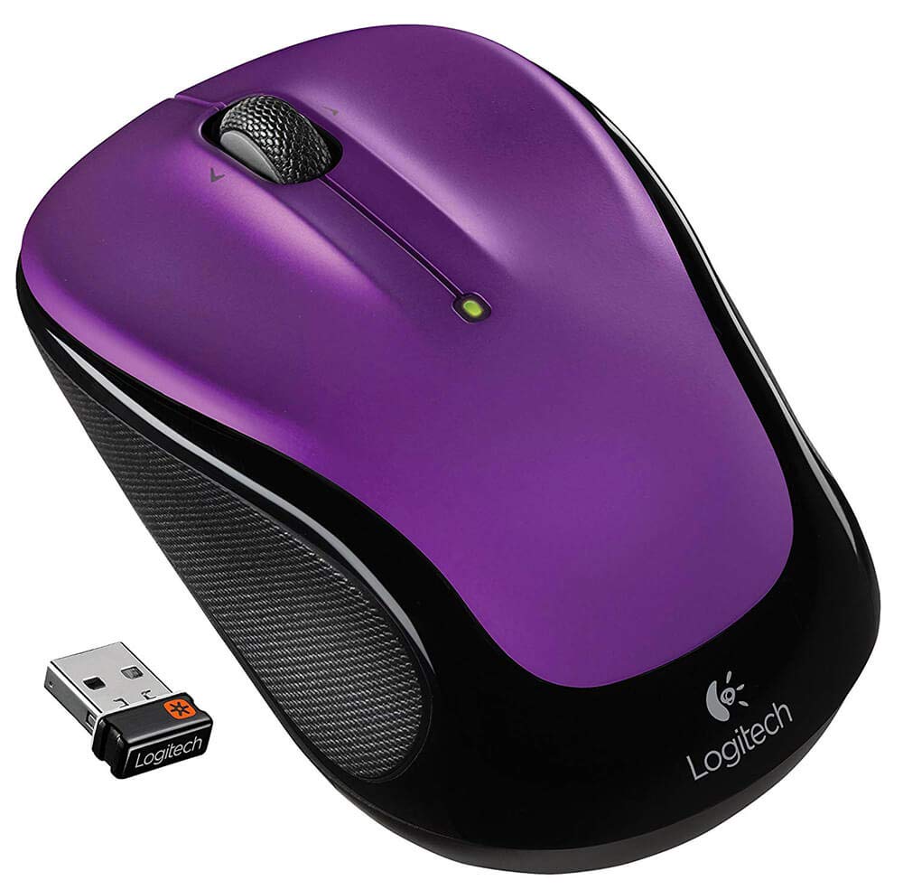 

Logitech Wireless Mouse M325 with Designed-for-Web Scrolling - Vivid Violet (910-003120) Parallel Import