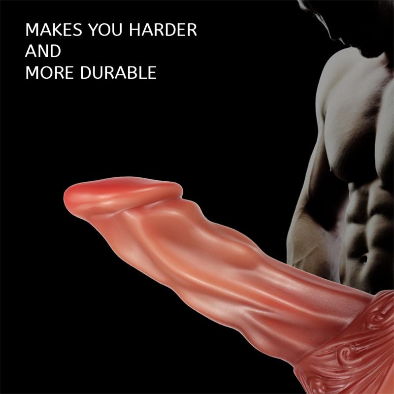 Female Masturbator Simulation Penis Super Large Silicone Soft Super Thick Fake Penis Adult Products