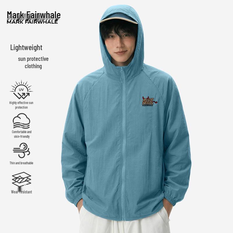 Mark Fairwhale Men's UPF40+ Ice Silk Sun Protection Hoodie