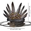 Indian Feather Headdress Props Fancy Dress Headwear for Birthday Gift Stage Show