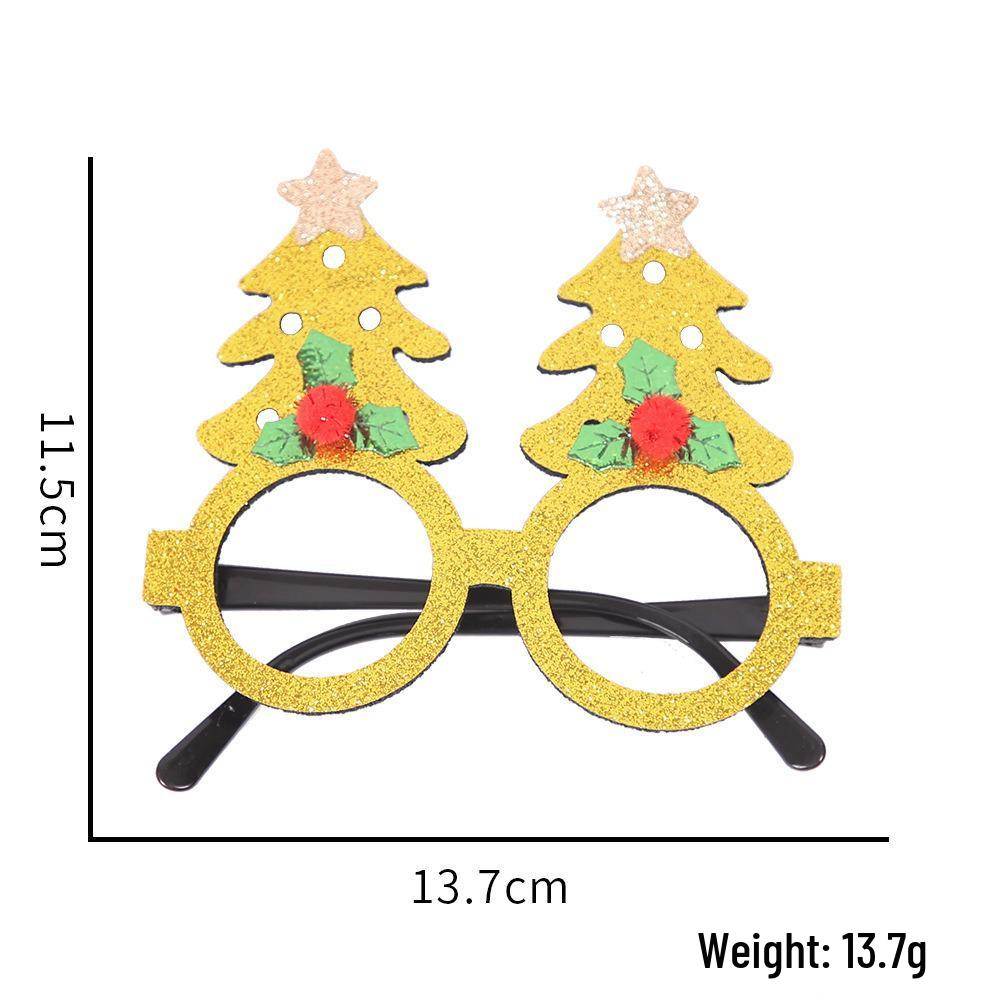 Kids' Santa Bowknot Glasses - Christmas Party Photo Props