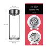 Xinuo Portable Large Capacity Glass Water Bottle