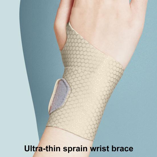 Wrist Brace Sport Slim Wrist Wrap Adjustable Soft Breathable Adjustable Carpal Tunnel Relief Light Support Support Right Left Hand