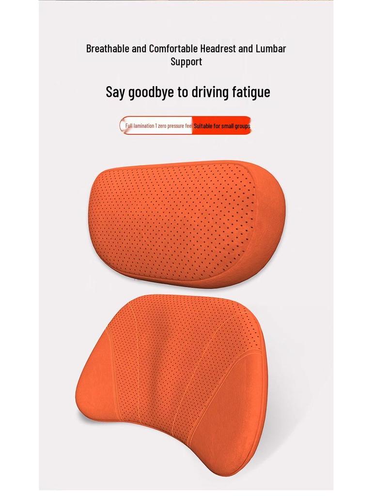 Compatible Neck and Lumbar Support Pillow for Ideal i6-i9 MEGA Cars