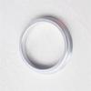 4pcs Aluminum Alloy Wheel Hub Centric Rings Replacement 57.1 to 66.5mm, Silver