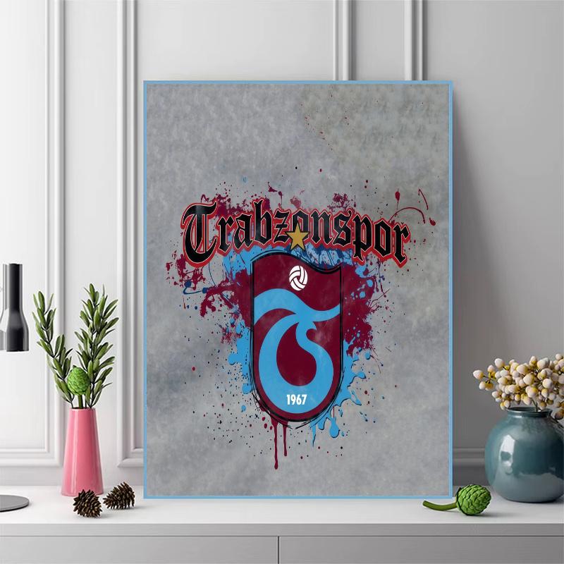 Trabzonspor 100% Round Full Drill 5D DIY Diamond Painting Embroidery Cross Stitch Rhinestone Décor