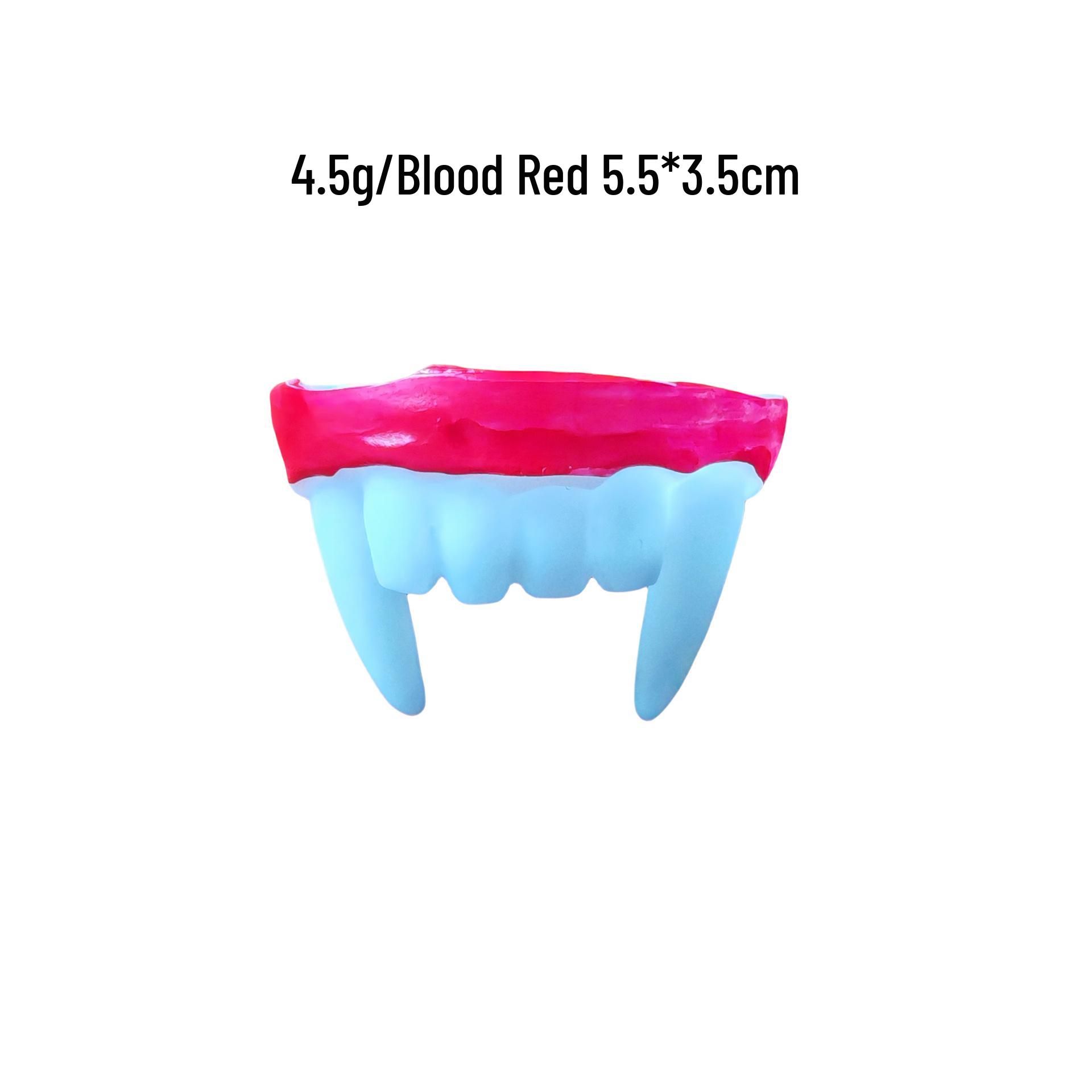 Halloween Vampire & Zombie Denture Props One Size