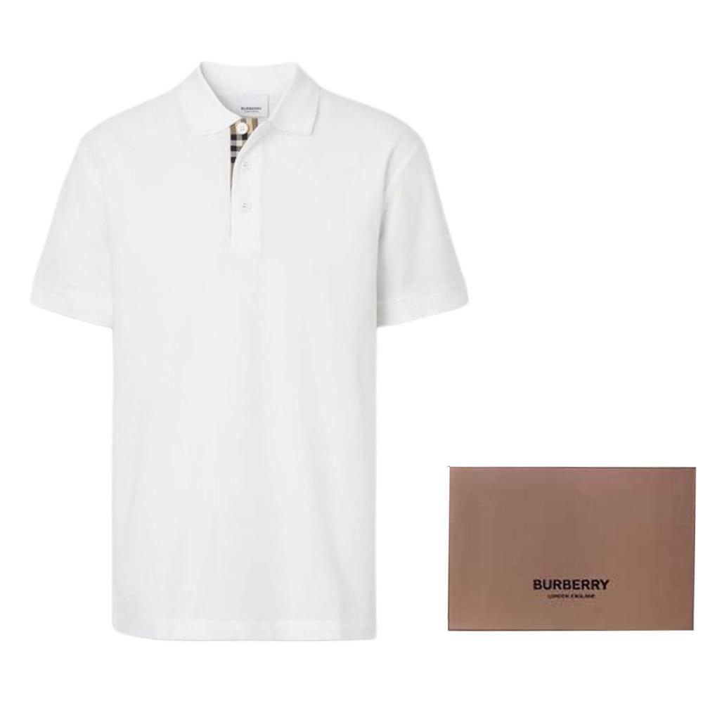 Burberry SS25 Polo Shirt Men's White 80843971