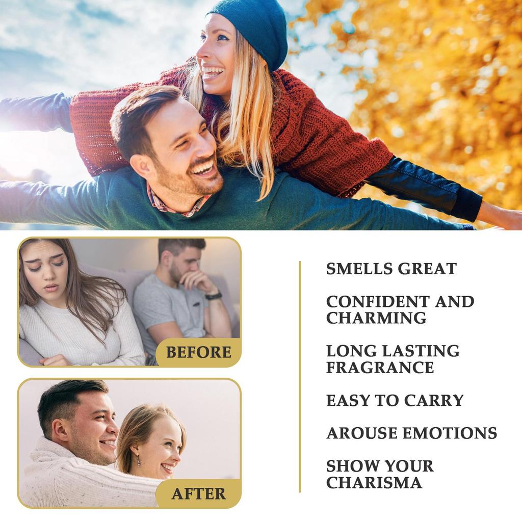 50ml Pheromone Attractive for Men Attract Aphrodisiac Spray for Men's Fragrance Body Unisex Flirt Perfume